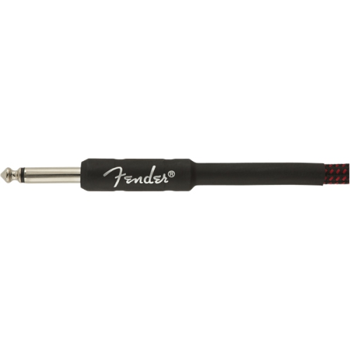 Fender Professional Series Instrument Cable - Straight / Straight 18.6' Red Tweed