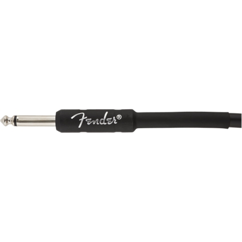 Fender Professional Series Instrument Cable - Straight / Angle 25' Black