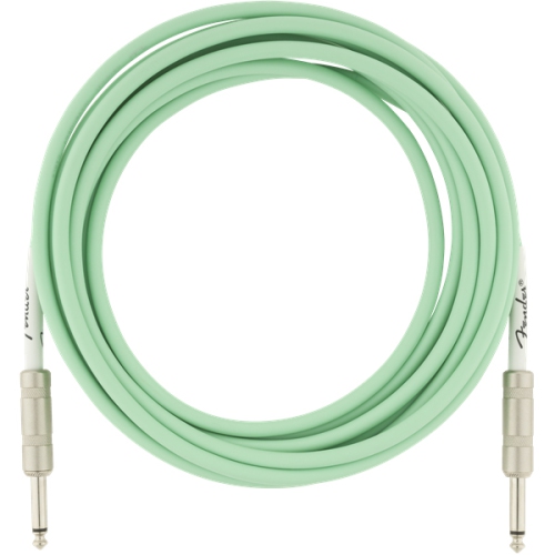 Fender Original Series Instrument Cable - Straight / Straight 18.6' Surf Green