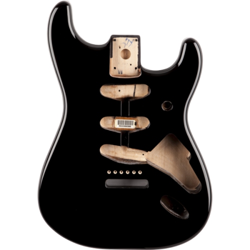 Fender Classic Series 60's Stratocaster SSS Alder Body - Black