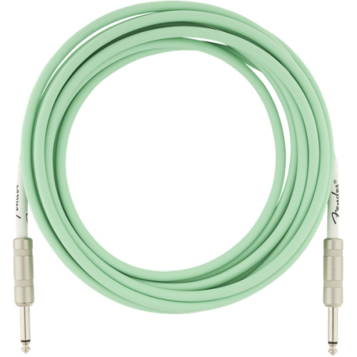 Fender Original Series Instrument Cable - Straight / Straight 15' Surf Green