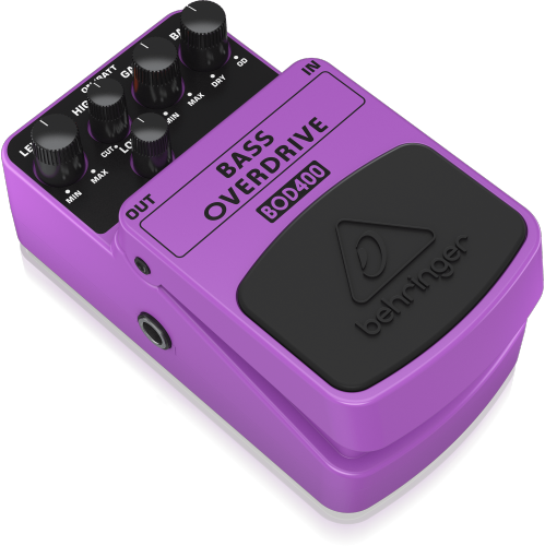Behringer BOD400 Authentic Tube-Sound Overdrive Effects Pedal