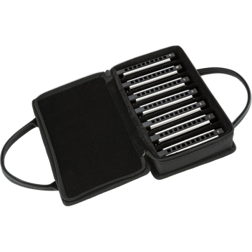 Harmonica Blues Deluxe de Fender - Paquet de 7