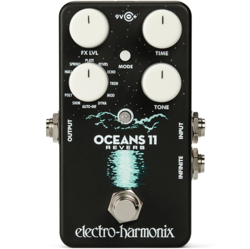 ELECTRO-HARMONIX  Oceans 11 Reverb Effects Pedal