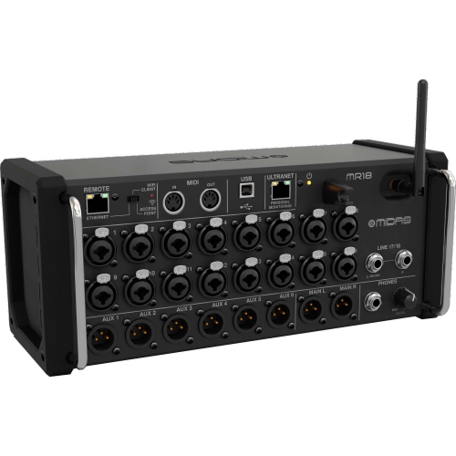 Midas MR18 18-Channel Tablet-Controlled Digital Mixer