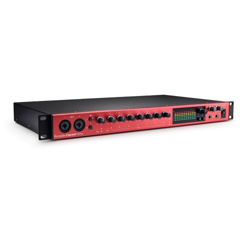 Focusrite Clarett+ 8Pre Rackmount 18-In/20-Out USB Audio Interface