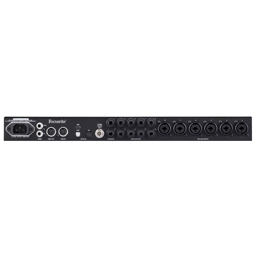 Focusrite Clarett+ 8Pre Rackmount 18-In/20-Out USB Audio Interface