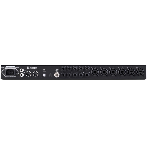 Focusrite Clarett+ 8Pre Rackmount 18-In/20-Out USB Audio Interface