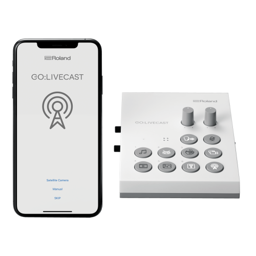 Roland GO:LIVECAST Live Streaming Studio for Smartphones/Tablets