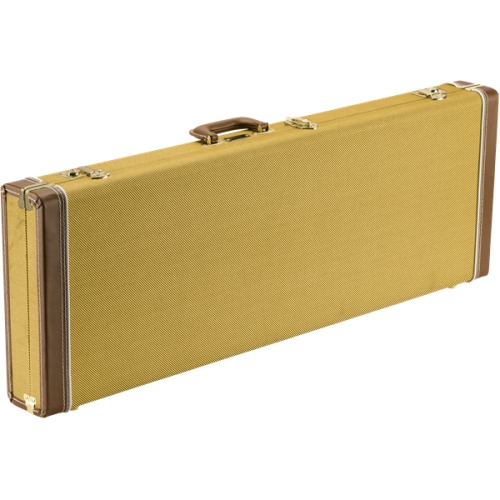 Étui en bois classique pour Stratocaster/Telecaster de Fender - Tweed