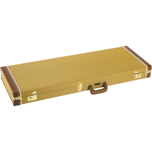 Étui en bois classique pour Stratocaster/Telecaster de Fender - Tweed
