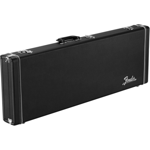 Image 1 of 3.. Fender Classic Series Stratocaster/Telecaster Wood Case - Black