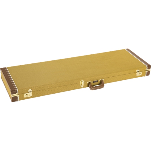 Étui en bois pour basse Precision/basse Jazz de la série Classic de Fender - Tweed