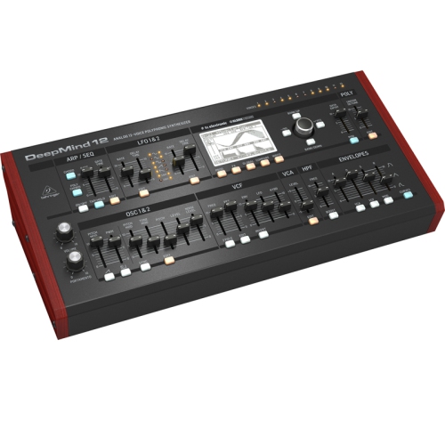 Image 1 de 5.. Synthétiseur de bureau polyphonique à 12 voix Deepmind 12D de Behringer