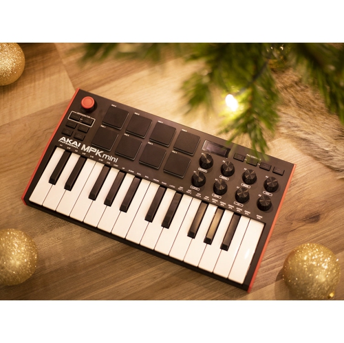 Image 7 of 7.. Akai MPK Mini MKIII 25-Note Keyboard/Drum Pad Controller