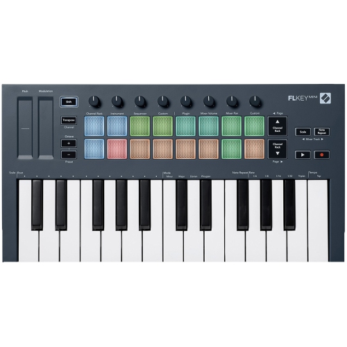Mini clavier MIDI compact FLkey de Novation pour FL Studio