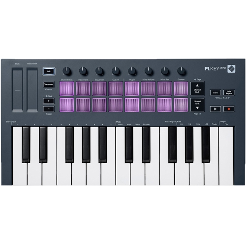 Mini clavier MIDI compact FLkey de Novation pour FL Studio
