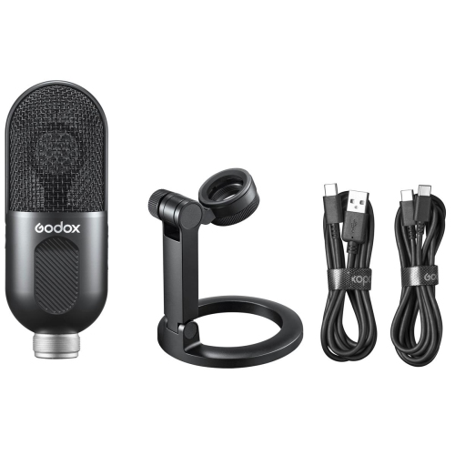 Open Box - Godox UMic12 Cardioid Condenser USB Microphone with Desktop Stand