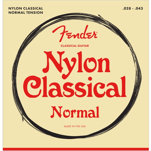 Image 1 of 1.. Fender 100 Classical Nylon Acoustic Guitar Strings - Tie End 28-43