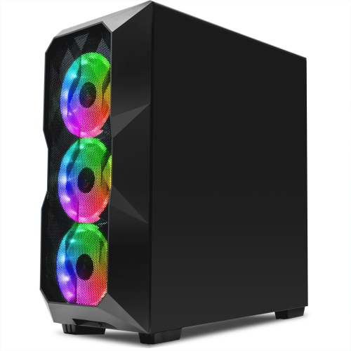 Gaming PC AQVIN AQB70 Desktop Computer Tower | New 27-inch Curved Gaming Monitor | Intel Core i7 CPU up to 4.0GHz 32GB RAM 2TB SSD GeForce RTX 3050