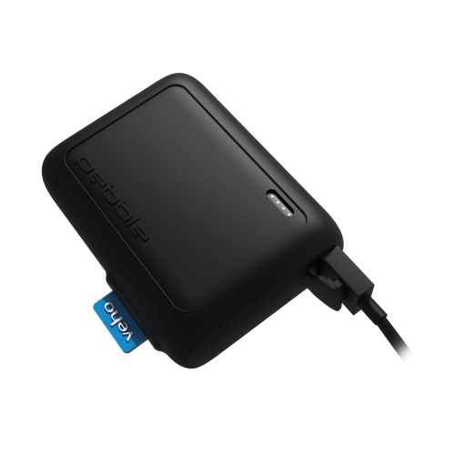 Veho Pebble PZ-12 Rugged Portable Power Bank - 10,000mAh- Black