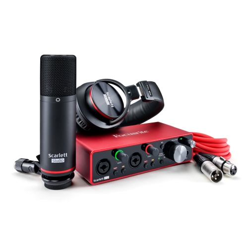 Focusrite Scarlett 2i2 Studio 3rd Gen w/Mic and Headphones | Best