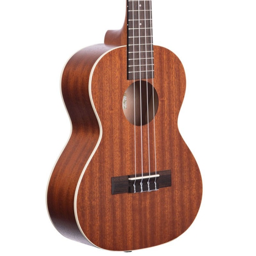 Kala Satin Mahogany Tenor Ukulele with Cream Binding