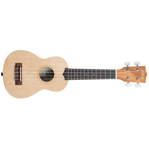 Kala Satin Spruce/Mahogany Soprano Ukulele, Rosewood Fingerboard