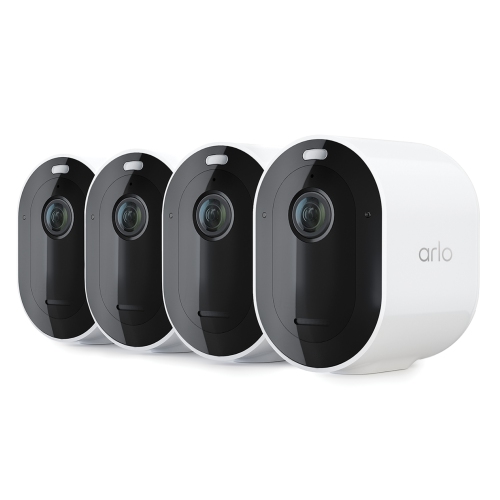 Remis à neuf - Ensemble de 4 caméras de sécurité Arlo VMC4450P-100NAR Pro série 4