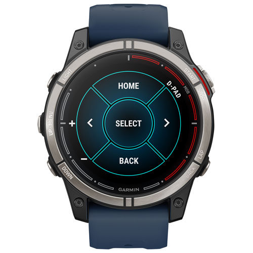 Garmin Quatix 7 Pro 47mm Bluetooth Sailing Smartwatch - Navy