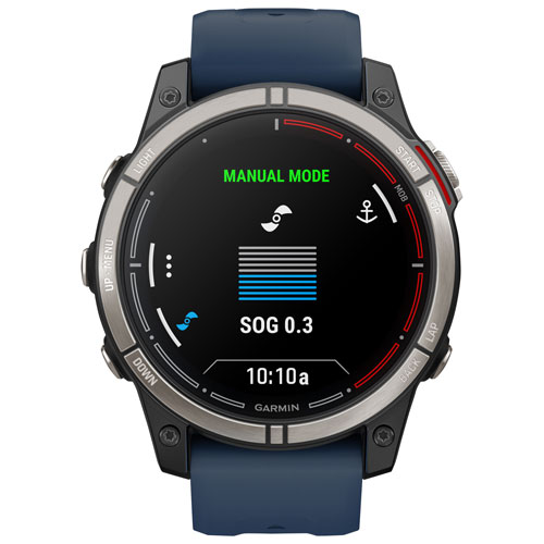 Garmin Quatix 7 Pro 47mm Bluetooth Sailing Smartwatch - Navy