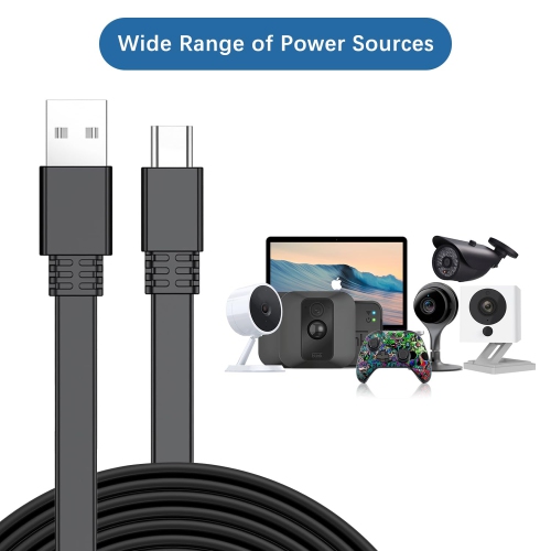 [8 Pack] Multi-Color Flat Micro USB Cable Pack 1.5M