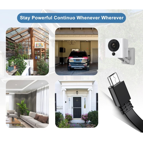 [8 Pack] Multi-Color Flat Micro USB Cable Pack 1.5M