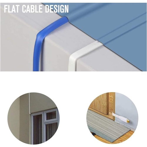 [8 Pack] Multi-Color Flat Micro USB Cable Pack 1.5M