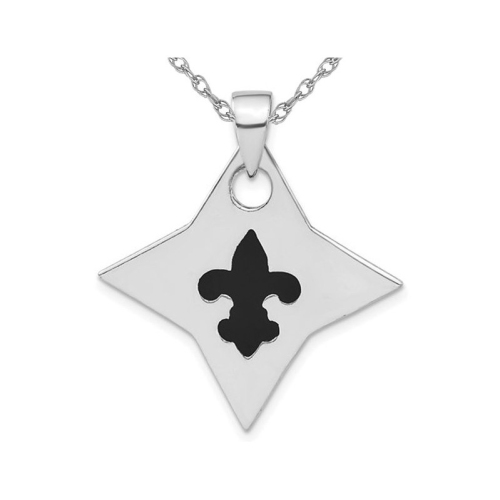 Fleur de hot sale lis pendant