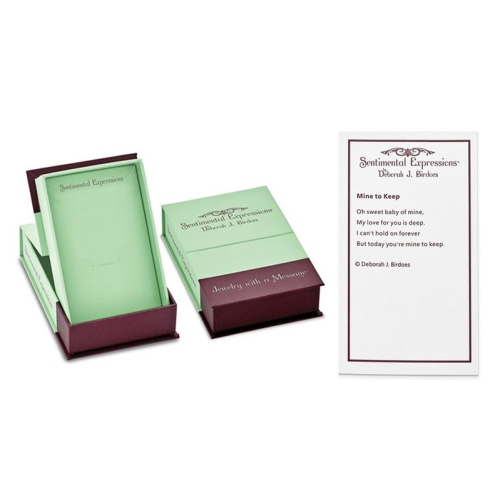 Sterling Silver Mother and Baby - Mine To Keep - Pendant Necklace with Chain