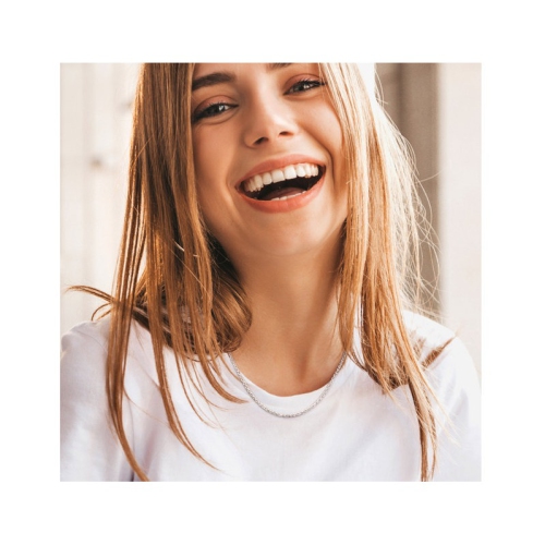 Sterling Silver Rope Chain Necklace with Lobster Clasp