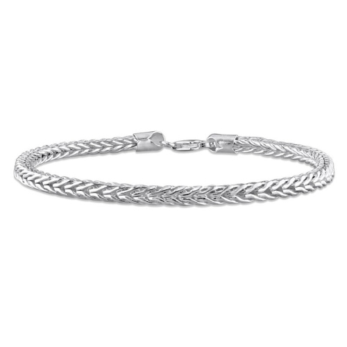Foxtail Chain Bracelet in Sterling Silver