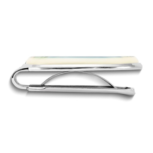 Mens Eagle Landing Oval Money Clip