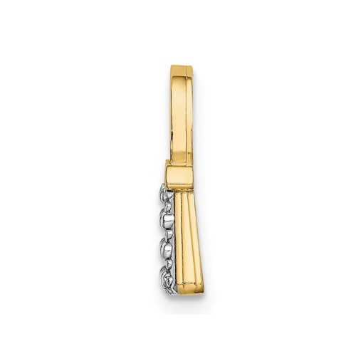 14K Yellow Gold Handbag Charm Pendant