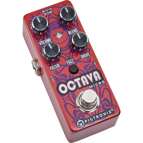 Pigtronix 45201 Octavia Micro Analog Octave Fuzz & Distortion Pedal