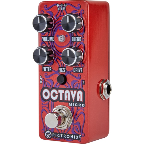 Pigtronix 45201 Octavia Micro Analog Octave Fuzz & Distortion Pedal