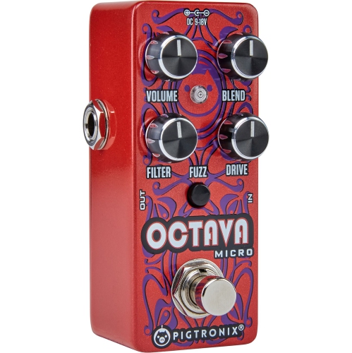 Pigtronix 45201 Octavia Micro Analog Octave Fuzz & Distortion Pedal