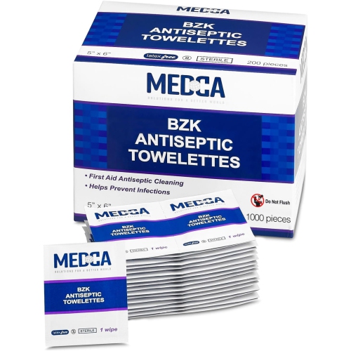 Lingettes MEDCA BZK, paquet de 1000…