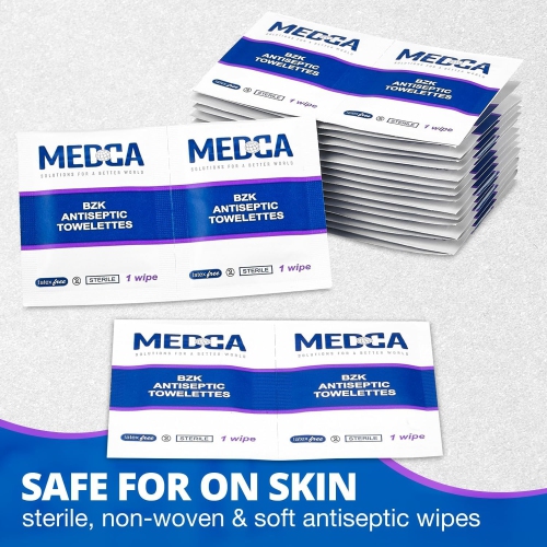 MEDca BZK Wipes Pack of 1000…