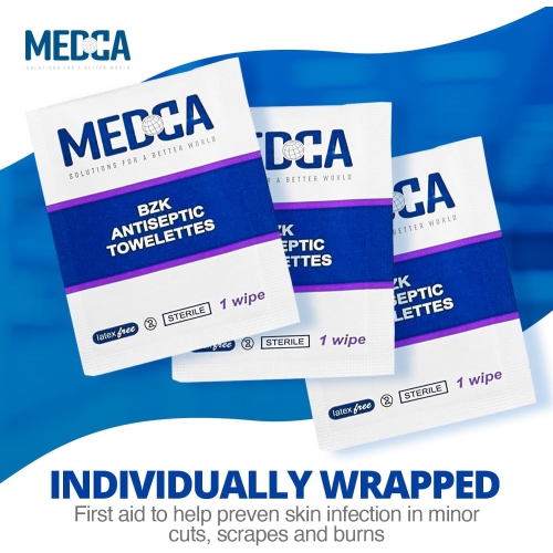 MEDca BZK Wipes Pack of 1000…
