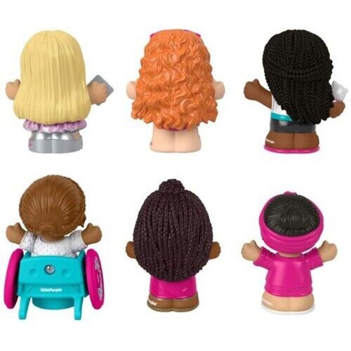 Little People Barbie Figure Bundle 6 Pack