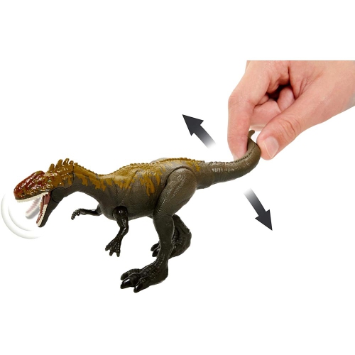 Jurassic World Camp Cretaceous Savage Strike Monolophosaurus Dinosaur Figure w/ Attack Move