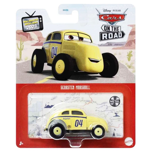 DISNEY PIXAR  Disney-Pixar Cars Gearsten Marshall 1:55 Scale Die-Cast Vehicle