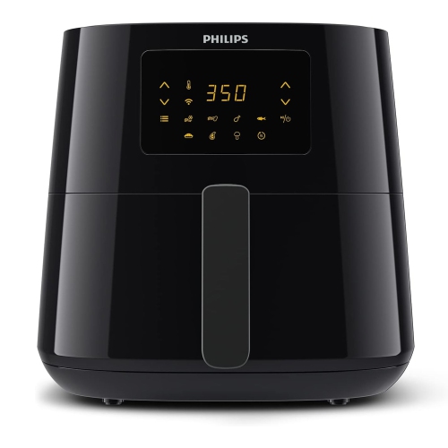 Best Buy: Philips Premium Airfryer XXL, Fat Removal Technology, 3lb/7qt  capacity, Digital- Black Black HD9650/96